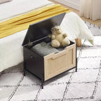 Panca da Ingresso con Contenitore, Panche Contenitore per Soggiorno Camera da Letto con Seduta Organizer