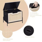 Panca da Ingresso con Contenitore, Panche Contenitore per Soggiorno Camera da Letto con Seduta Organizer