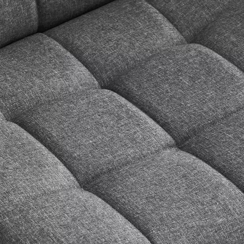 Furnimart Sedia da Scrivania Criss Cross Ampia Seduta con Ruote, Girevole a 360°, Gambe Incrociate, Cuscino Spesso, Sedia da Ufficio per Casa/Camera da Letto/Toeletta/Studio