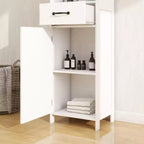 Mobiletto sottile da bagno GDFStudio Helmsley con ripiani regolabili e cassetto