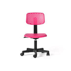 Sedia da studio girevole regolabile Homy Casa per bambini, dormitorio e ufficio, rosa