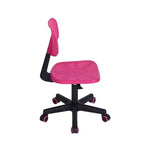 Sedia da studio girevole regolabile Homy Casa per bambini, dormitorio e ufficio, rosa