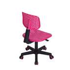 Sedia da studio girevole regolabile Homy Casa per bambini, dormitorio e ufficio, rosa