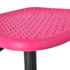Sedia da studio girevole regolabile Homy Casa per bambini, dormitorio e ufficio, rosa