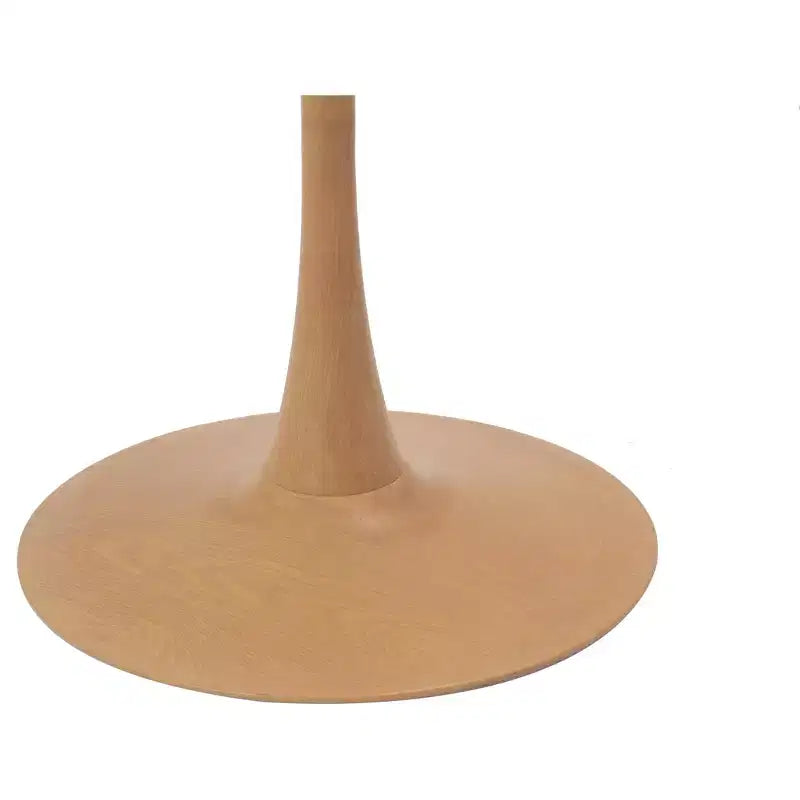 Tavolo da pranzo quadrato LeisureMod Bristol 27 con piano in MDF bianco marmorizzato e base a piedistallo in acciaio per cucine e sale da pranzo moderne