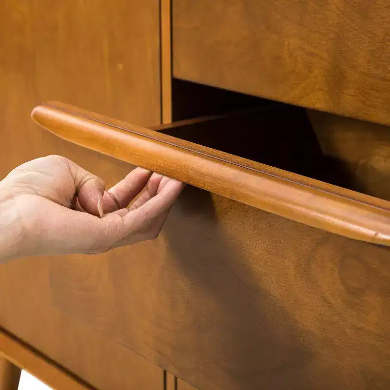 Abigail 57 Credenza larga 3 cassetti con legno massello | KARAT HOME-ACORN
