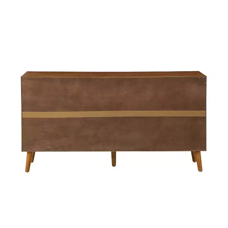 Abigail 57 Credenza larga 3 cassetti con legno massello | KARAT HOME-ACORN