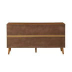Abigail 57 Credenza larga 3 cassetti con legno massello | KARAT HOME-ACORN