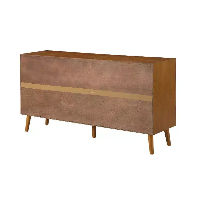 Abigail 57 Credenza larga 3 cassetti con legno massello | KARAT HOME-ACORN