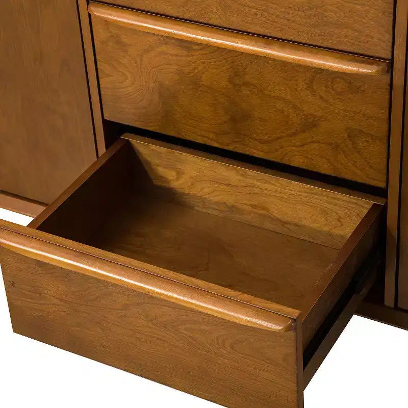 Abigail 57 Credenza larga 3 cassetti con legno massello | KARAT HOME-ACORN
