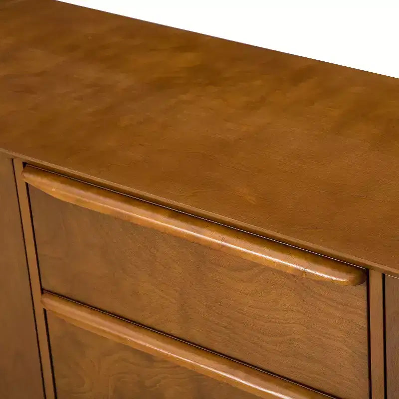 Abigail 57 Credenza larga 3 cassetti con legno massello | KARAT HOME-ACORN