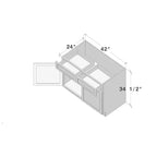 CASAINC Mobile Base per Cucina L106.7 P61 H87.6 cm
