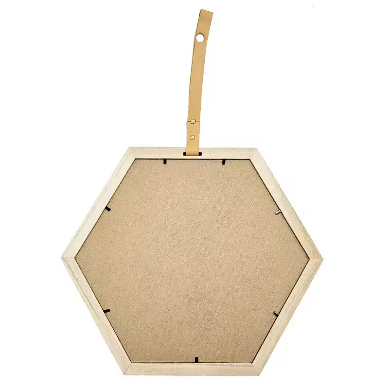 Specchio esagonale MAYEERTY, specchio decorativo per soggiorno, atrio, ingresso, camera da letto, 16x14