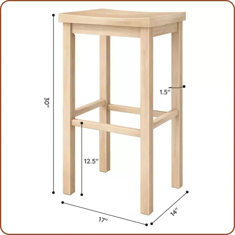 Sgabello da Bar Altezza (76 cm) - Confezione da 4
