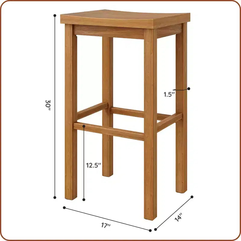 Sgabello da Bar Altezza (76 cm) - Confezione da 4