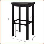 Sgabello da Bar Altezza (76 cm) - Confezione da 4