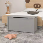 Whisen Kids Contenitore Porta Giocattoli, Mobili Contenitori Utility con Coperchio a Cerniera di Sicurezza per Bambini dai 2 Anni in su, Montaggio Rapido
