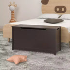 Whisen Kids Contenitore Porta Giocattoli, Mobili Contenitori Utility con Coperchio a Cerniera di Sicurezza per Bambini dai 2 Anni in su, Montaggio Rapido
