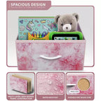 Sorbus Comodino a 1 cassetto con ripiano - Struttura in acciaio, piano in legno e contenitori in tessuto facili da estrarre - Perfetto per casa, camera da letto, ufficio e dormitorio universitario
