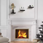 Sorbus Set di 3 Mensole Galleggianti Quadrate da 23 cm - per Decorazioni Salotto, Camera da Letto, Bagno, Casa e Cucina