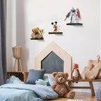 Sorbus Set di 3 Mensole Galleggianti Quadrate da 23 cm - per Decorazioni Salotto, Camera da Letto, Bagno, Casa e Cucina