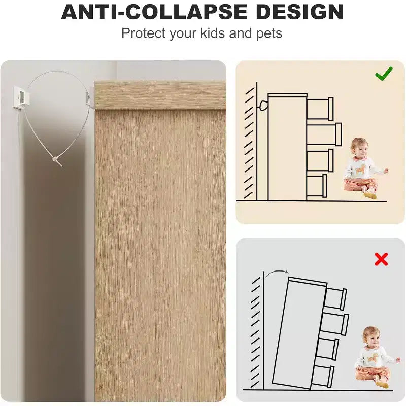Cassettiera a quattro cassetti con maniglia integrata, mobiletto in legno, salvaspazio, adatto per soggiorni e corridoi.
