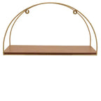 Set di 3 vasi moderni in ceramica con supporti in legno, design rotondo a coste, vasi decorativi rialzati per interni con supporto durevole