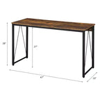 Scrivania a L HomeStock in legno composito colore grigio, altezza 29,25 pollici, con cassetto classificatore
