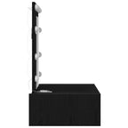 Clihome Tavolo da Toeletta Moderno Minimalista, Elegante Vanity con Specchio Trasparente e Cassetti Intelligenti per l'Organizzazione Quotidiana