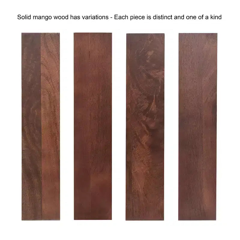 Tavolino in legno Kate and Laurel Aarstad, 16x14x22, Noce Marrone