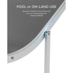 COZONY Set di 2 Sedie a Sdraio per Esterni, Poltrone Reclinabili Resistenti alle Intemperie con Tessuto Textilene a Rete per Piscina Giardino e Cortile