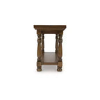 Tavolino da divano marrone Signature Design by Ashley Sturlayne Flip-Top con design a ribalta