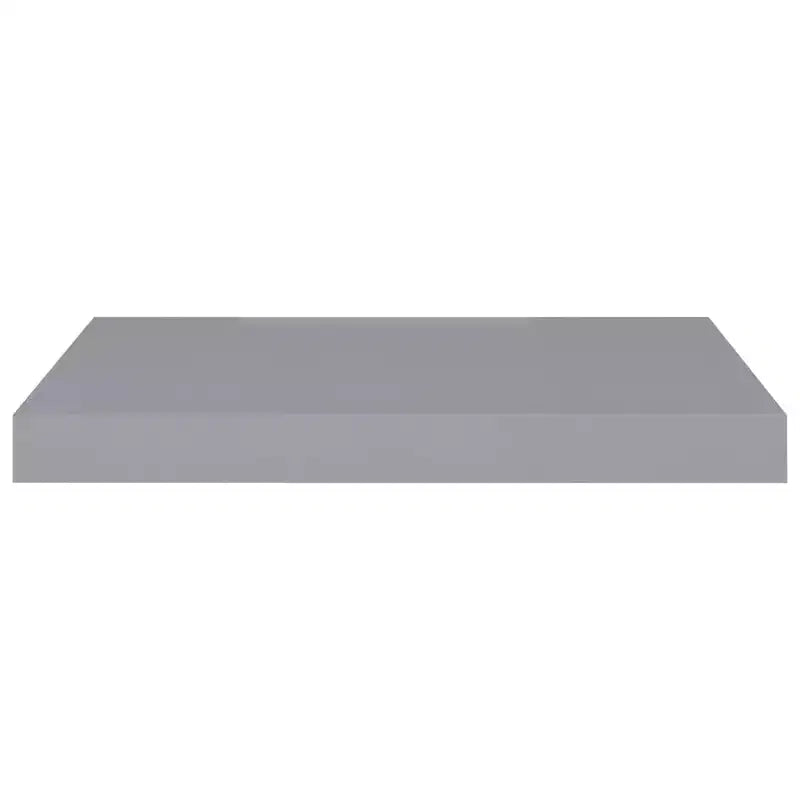 Set di 2 mensole da parete grigio a nido d'ape in MDF, metallo 50 x 23 cm