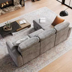 Divano componibile Acekool Modular Sectional, Cloud Couch con contenitore per soggiorno