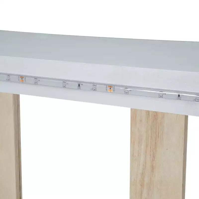 Letto a forma di auto da corsa per bambini, misura doppia, con luce a LED e schienale imbottito, struttura in legno, piattaforma letto per bambini