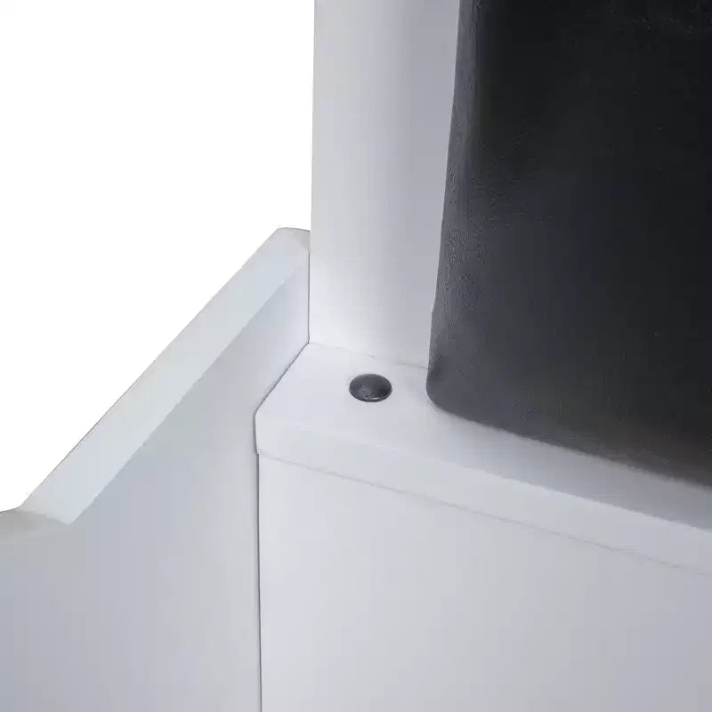Letto a forma di auto da corsa per bambini, misura doppia, con luce a LED e schienale imbottito, struttura in legno, piattaforma letto per bambini