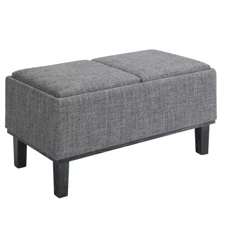 HomeStock Comfort Brentwood Pouf Contenitore