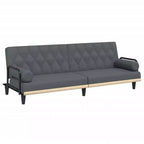 vidaXL Sofa Bed with Armrests Sleeper Sofa Loveseat Recliner Chair Fabric