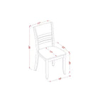 Set da pranzo gotico - Tavolo da cucina con ante a ribalta e sedie in pelle - 5 pezzi