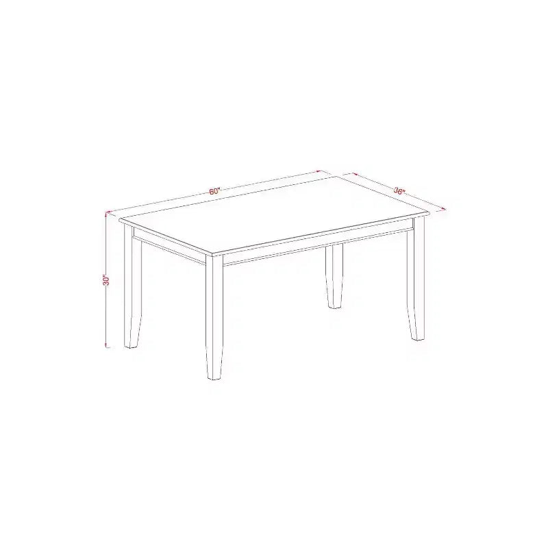 Set Mobili Sala da Pranzo 7 Pezzi Tavolo e Sedie Stile Eclettico Finitura Mogano