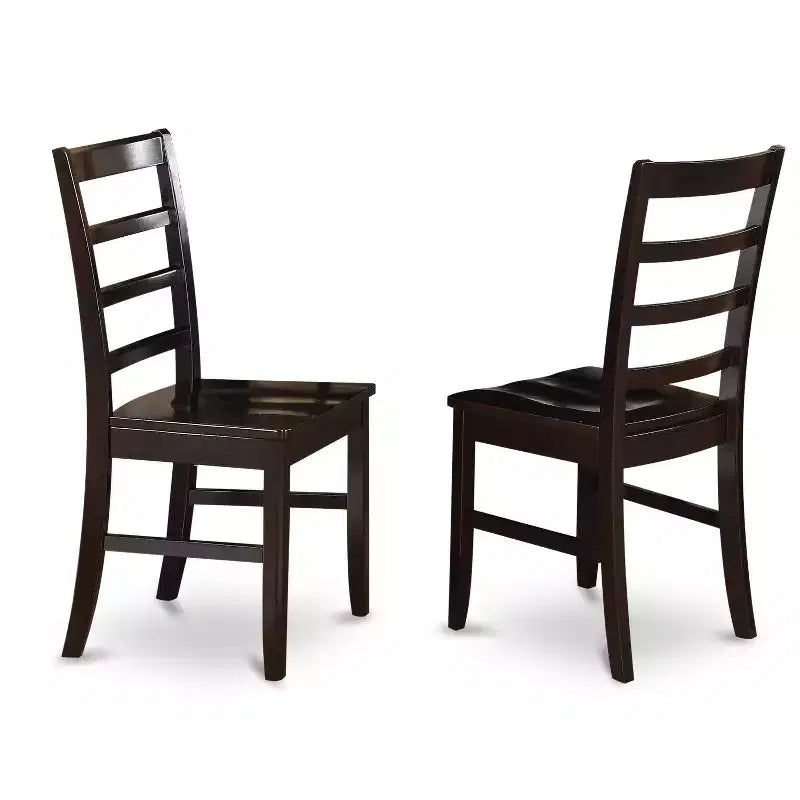 Set da pranzo di lusso - Tavolo allungabile e sedie - Finitura color cappuccino - Design moderno e tradizionale