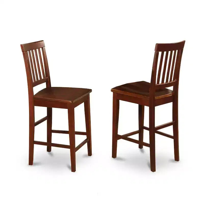 Set da pranzo altezza bancone - Tavolo rotondo 5 pezzi e 4 sedie - Set da cucina moderno