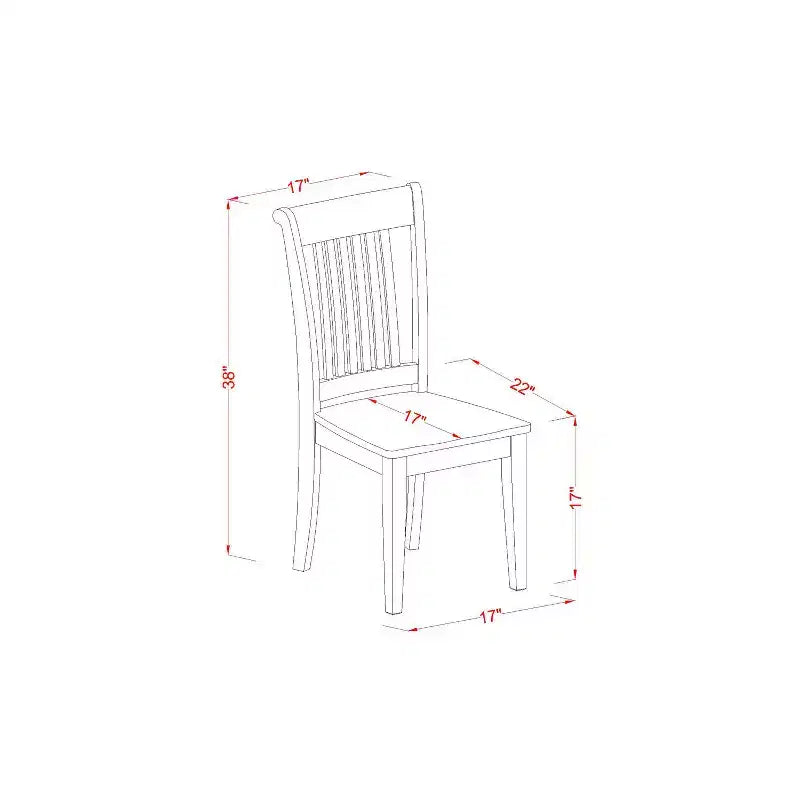 Set da Cucina Antico - Tavolo da Pranzo e Sedie 3 Pezzi - Mobili per Sala da Pranzo per Piccoli Spazi