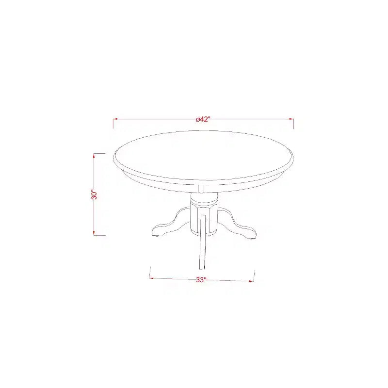 Set da pranzo in stile toscano - Tavolo e sedie - Tavolo da cucina piccolo - Set pranzo in legno massiccio