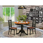 Set Tavolo da Pranzo con Sedie - Mobili Sala da Pranzo in Legno per 4