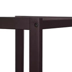 Scaffale a 4 ripiani in bambù, mobile portaoggetti alto 98 cm, ingombro salvaspazio 33x33 cm, 4 ripiani regolabili, per bagno, cucina, balcone