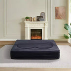Divanetto trasformabile 2 in 1 Okak moderno e pieghevole con memory foam, comodo divano letto futon per soggiorno, appartamento