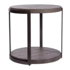 Liberty Furniture, Tavolino Rotondo Modern View in Gauntlet Gray