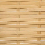 Divisorio da Interni Intrecciato a Mano, Paravento Pieghevole a 3 Pannelli in Bambù per Casa e Ufficio, 120x170x2 cm