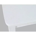 Jofran, sgabello da bar con schienale a X in legno spazzolato Coastal Tides (set da 2)